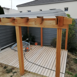 Réparation de toiture de pergola en acier Chilly-Mazarin